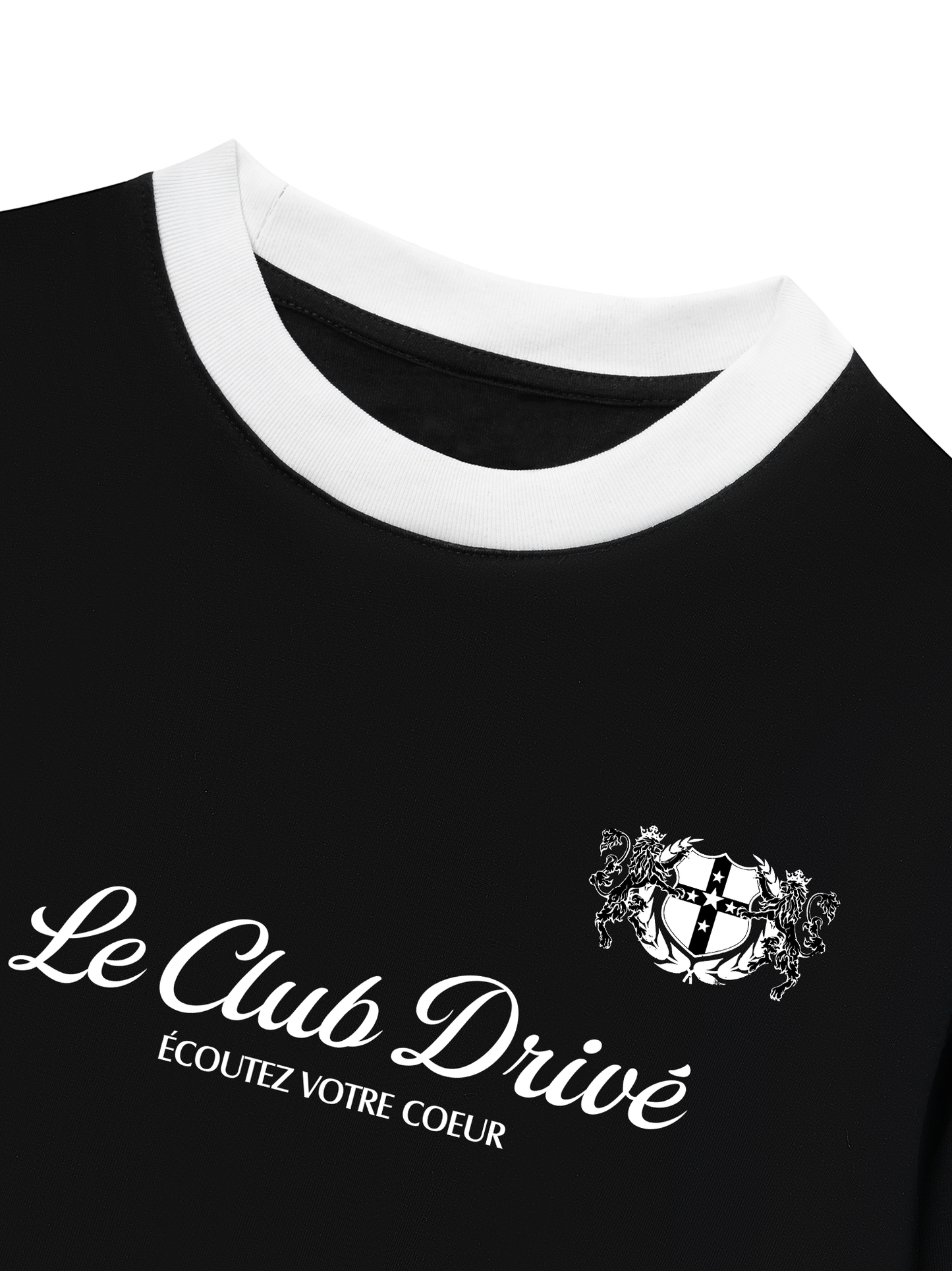 Áo Thun Ringer Relaxed Fit Le Club Drive