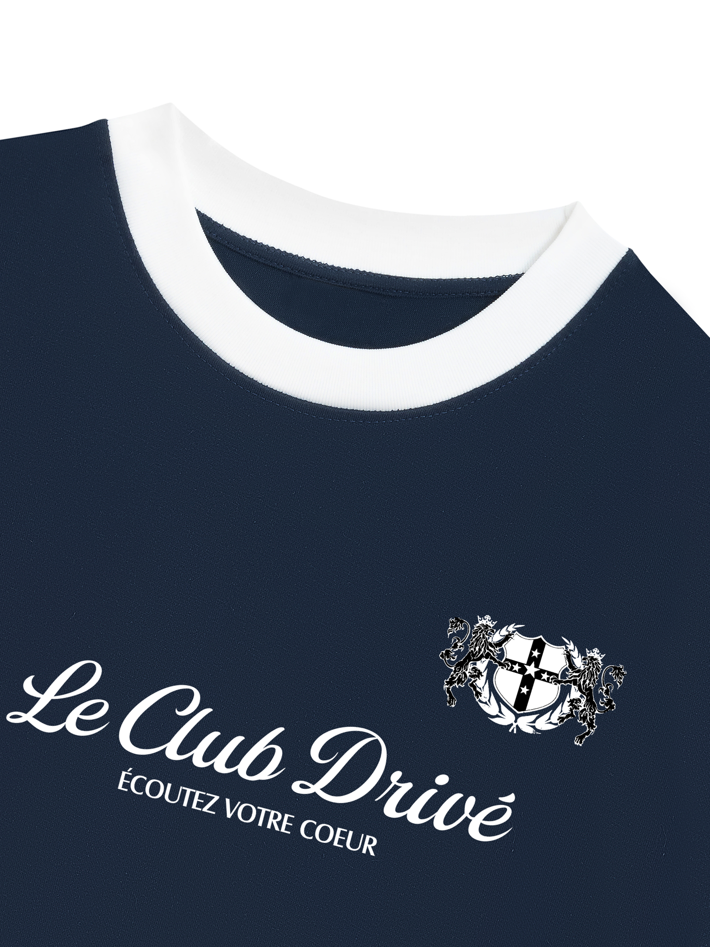 Áo Thun Ringer Relaxed Fit Le Club Drive