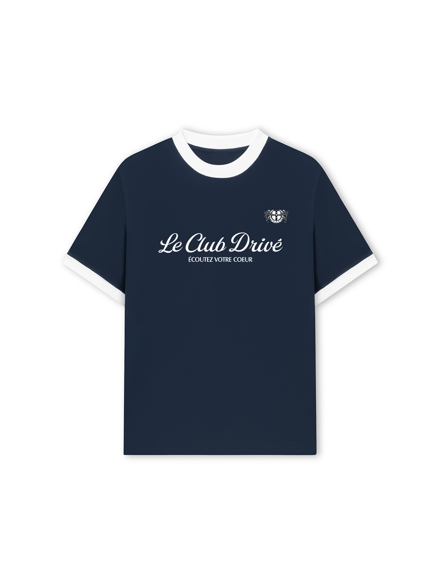 Áo Thun Ringer Relaxed Fit Le Club Drive