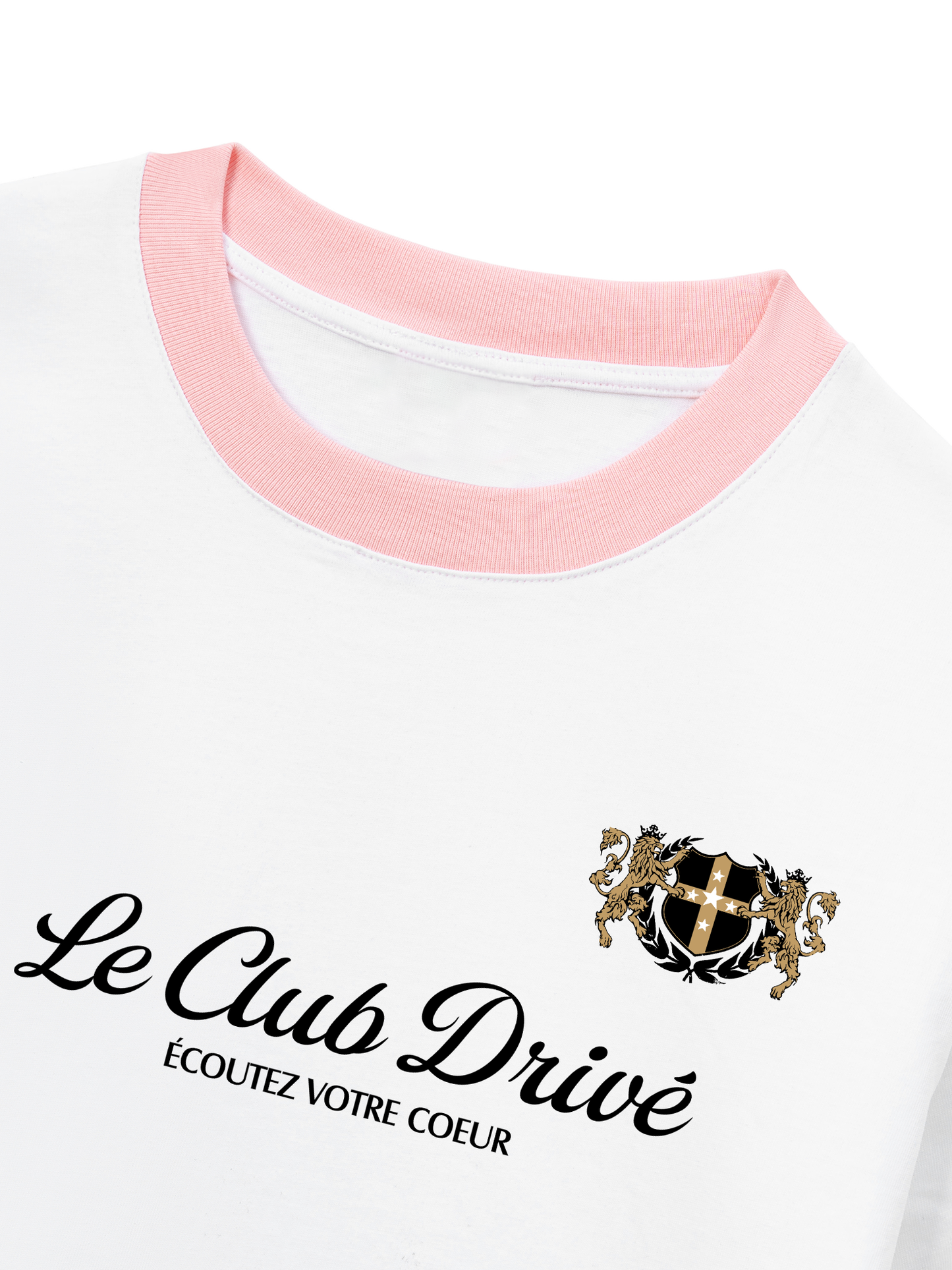 Áo Thun Ringer Relaxed Fit Le Club Drive
