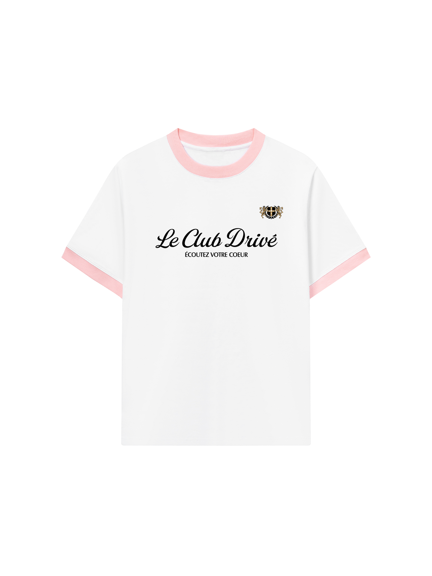 Áo Thun Ringer Relaxed Fit Le Club Drive