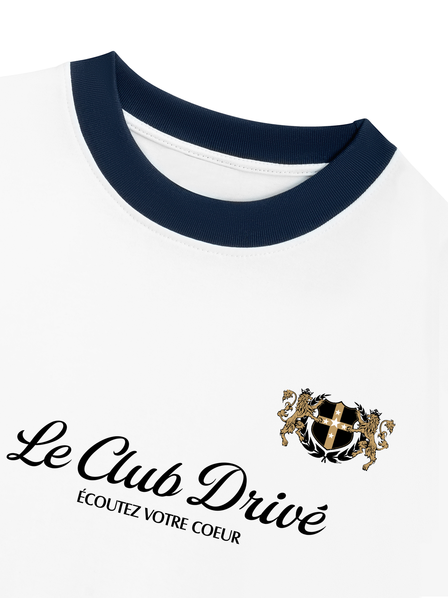 Áo Thun Ringer Relaxed Fit Le Club Drive
