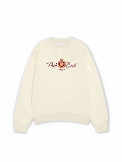 Áo Sweater Nỉ Hai Da Rich Soul Sweater