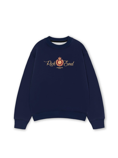 Áo Sweater Nỉ Hai Da Rich Soul Sweater