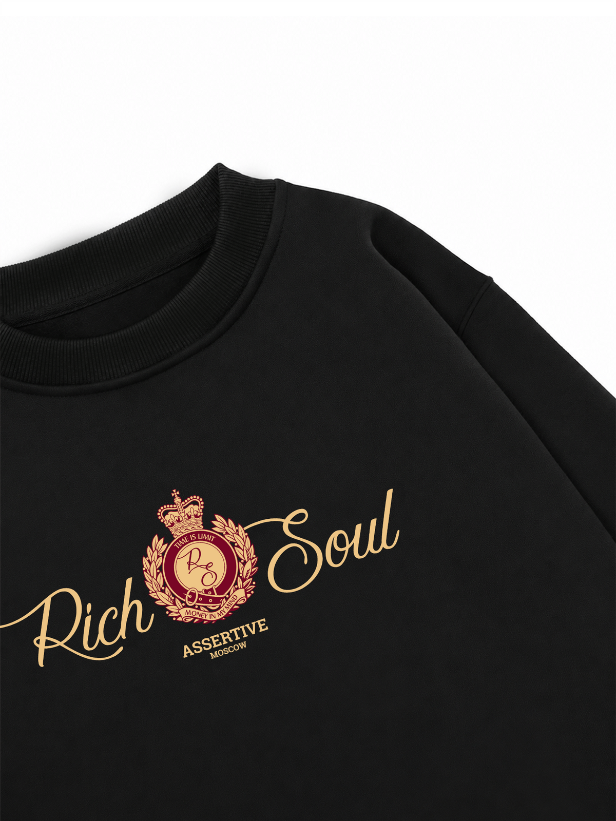 Áo Sweater Nỉ Hai Da Rich Soul Sweater