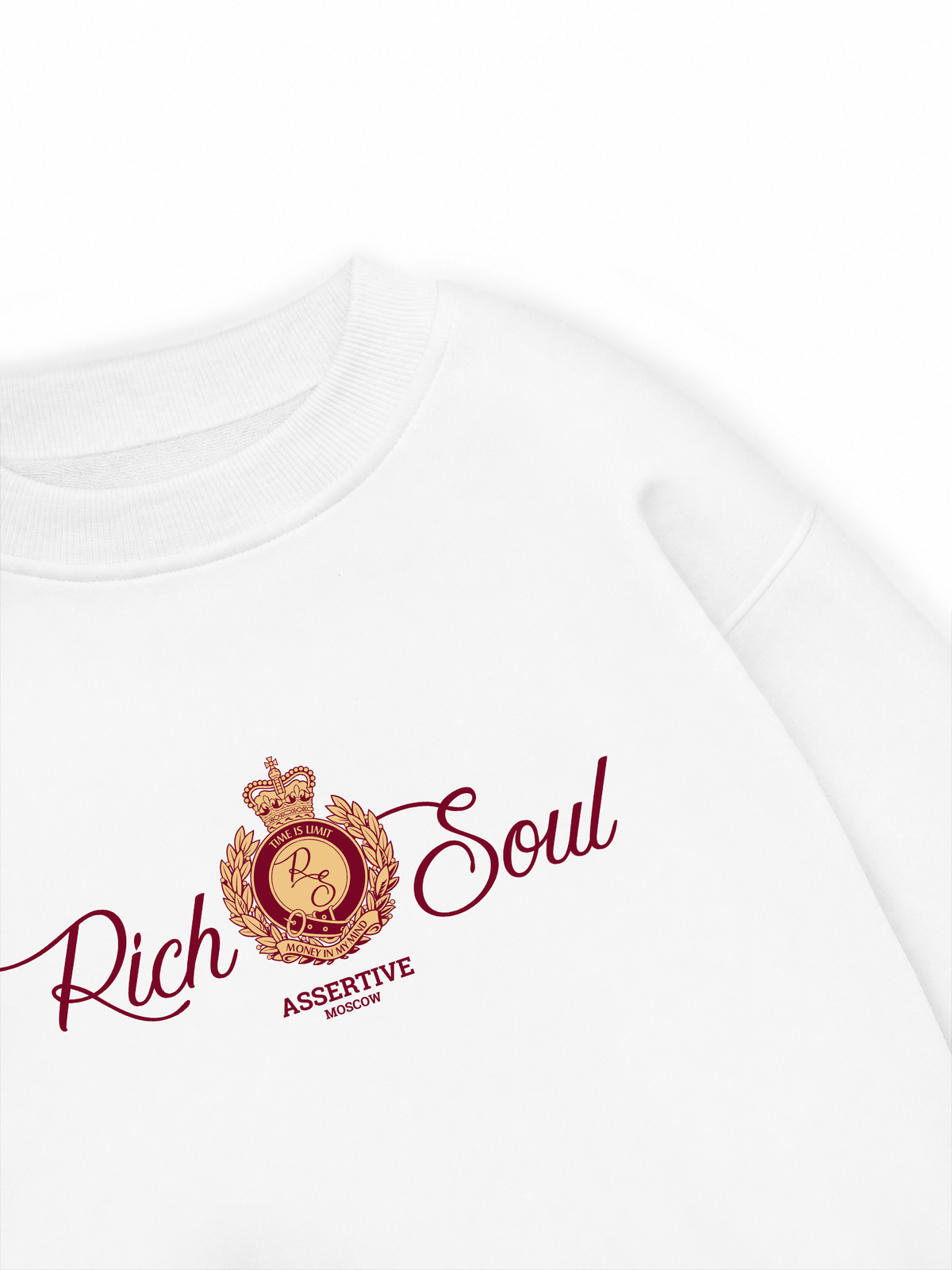Áo Sweater Nỉ Hai Da Rich Soul Sweater