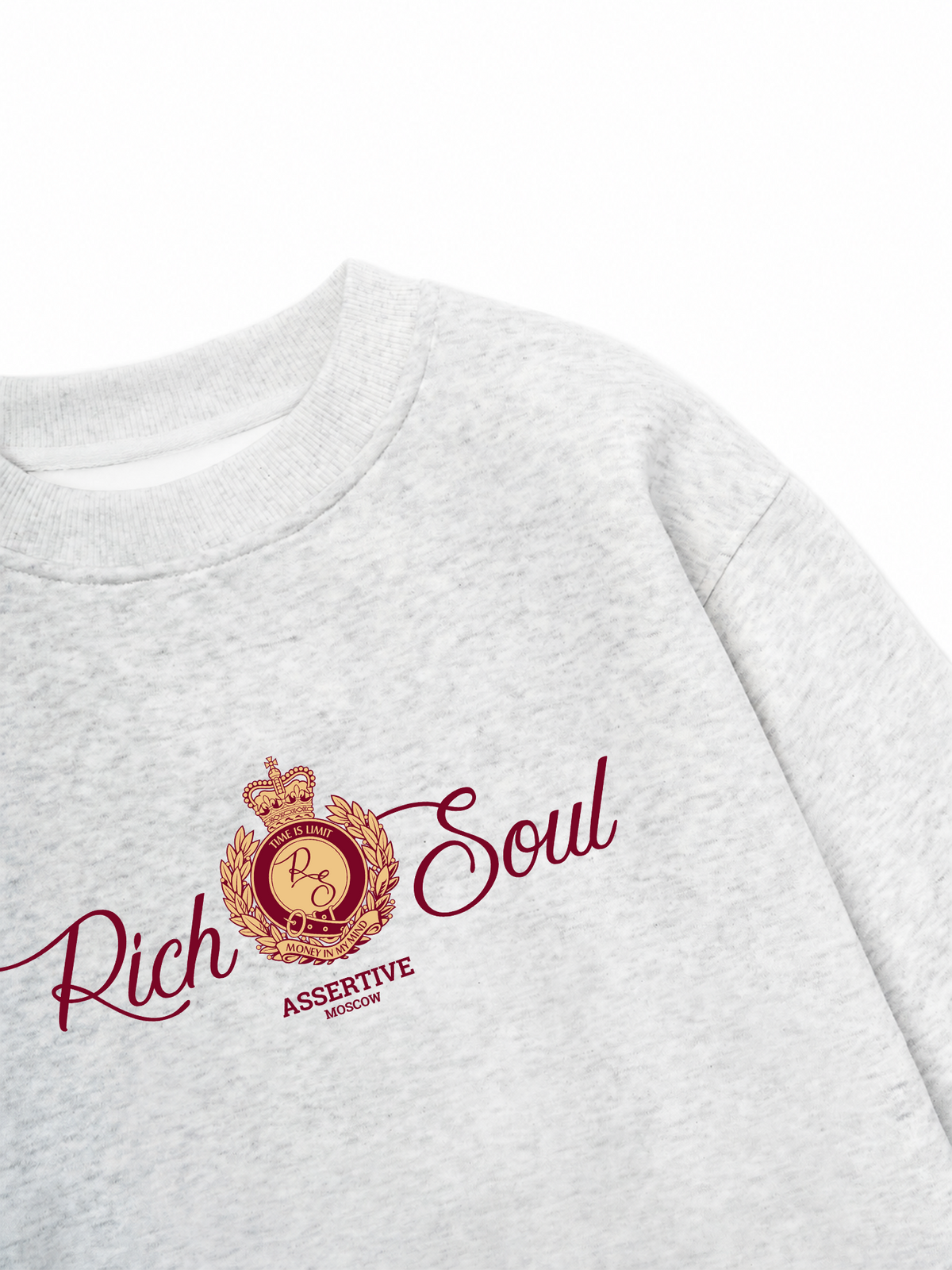 Áo Sweater Nỉ Hai Da Rich Soul Sweater