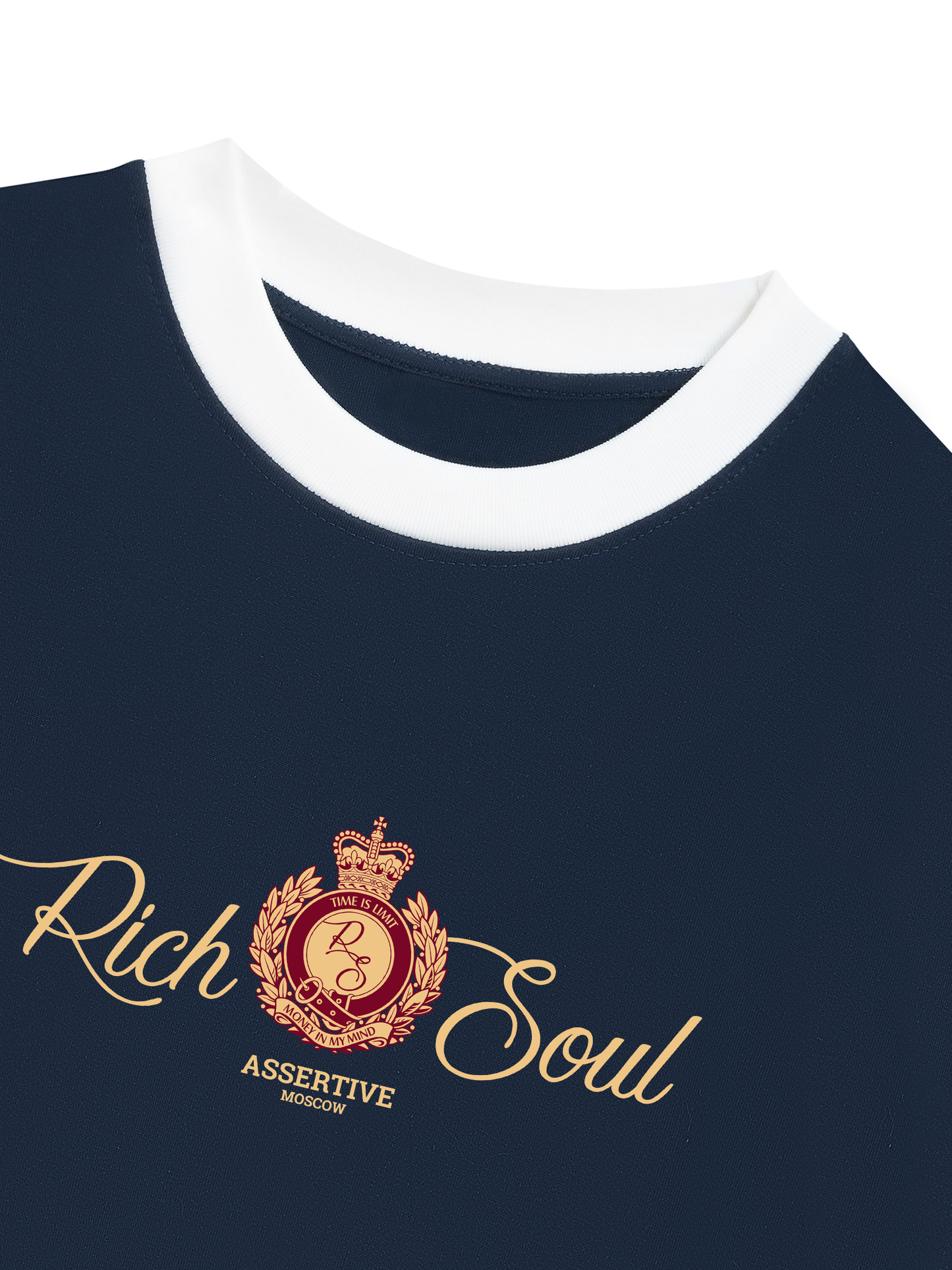 Áo Thun Ringer Relaxed Fit Rich Soul