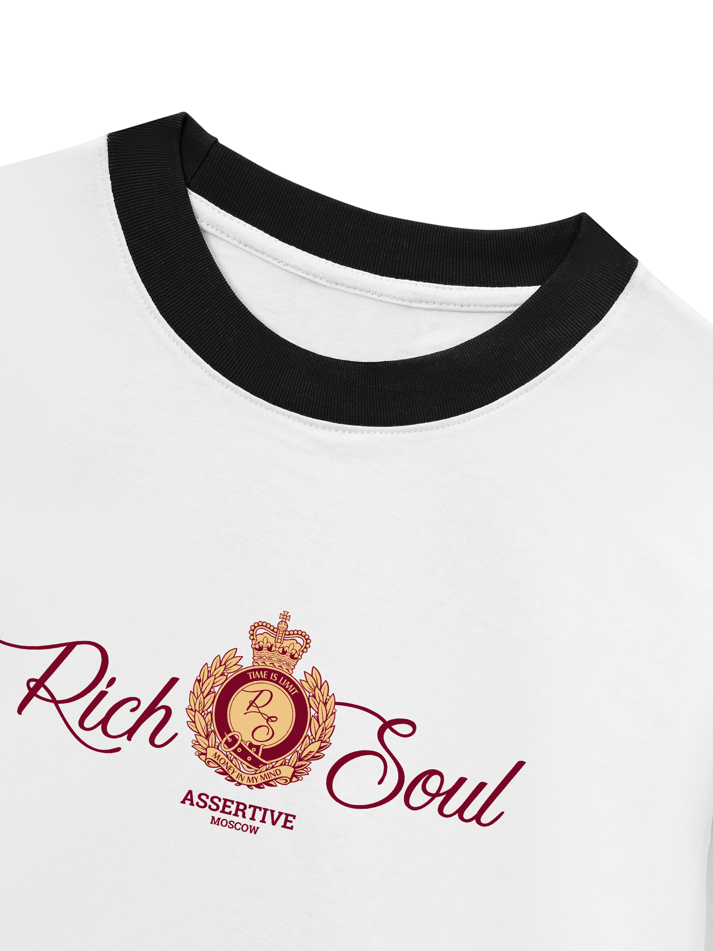 Áo Thun Ringer Relaxed Fit Rich Soul