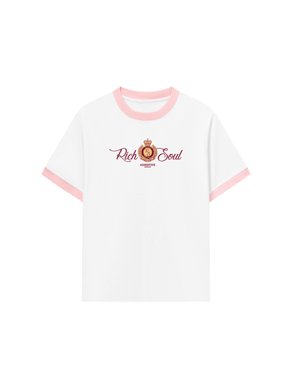 Áo Thun Ringer Relaxed Fit Rich Soul