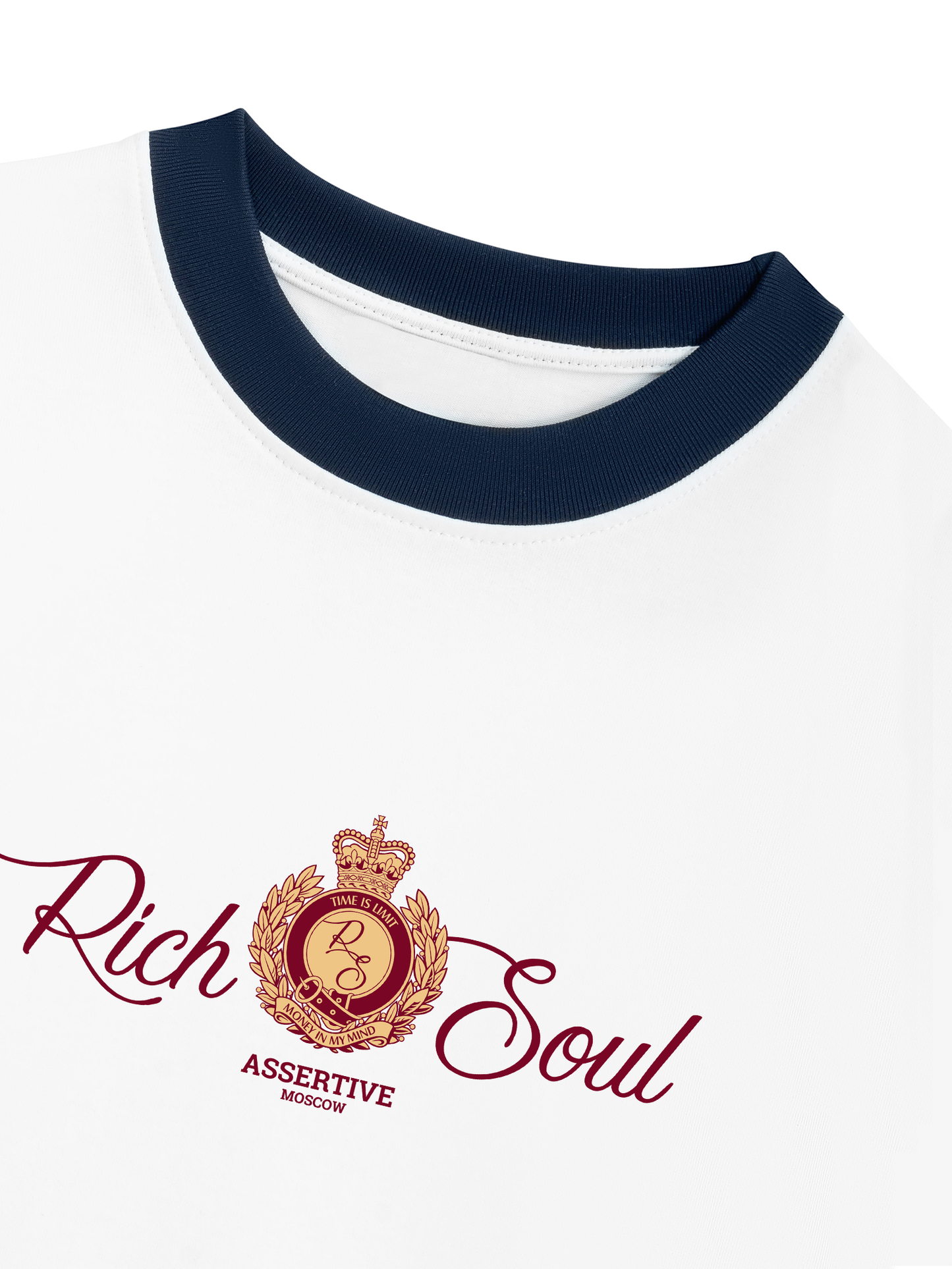 Áo Thun Ringer Relaxed Fit Rich Soul