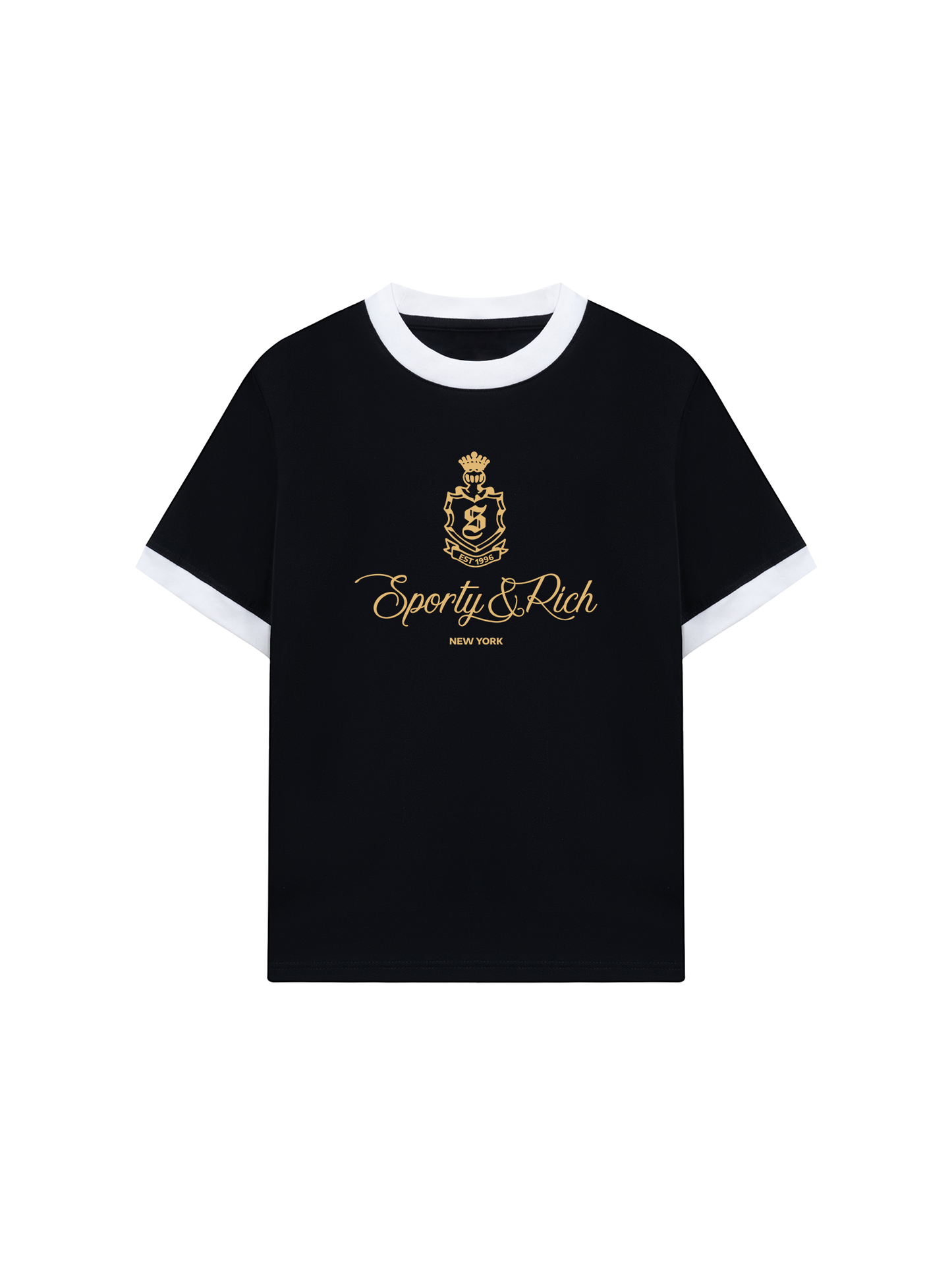 Áo Thun Ringer Relaxed Fit Sporty & Rich