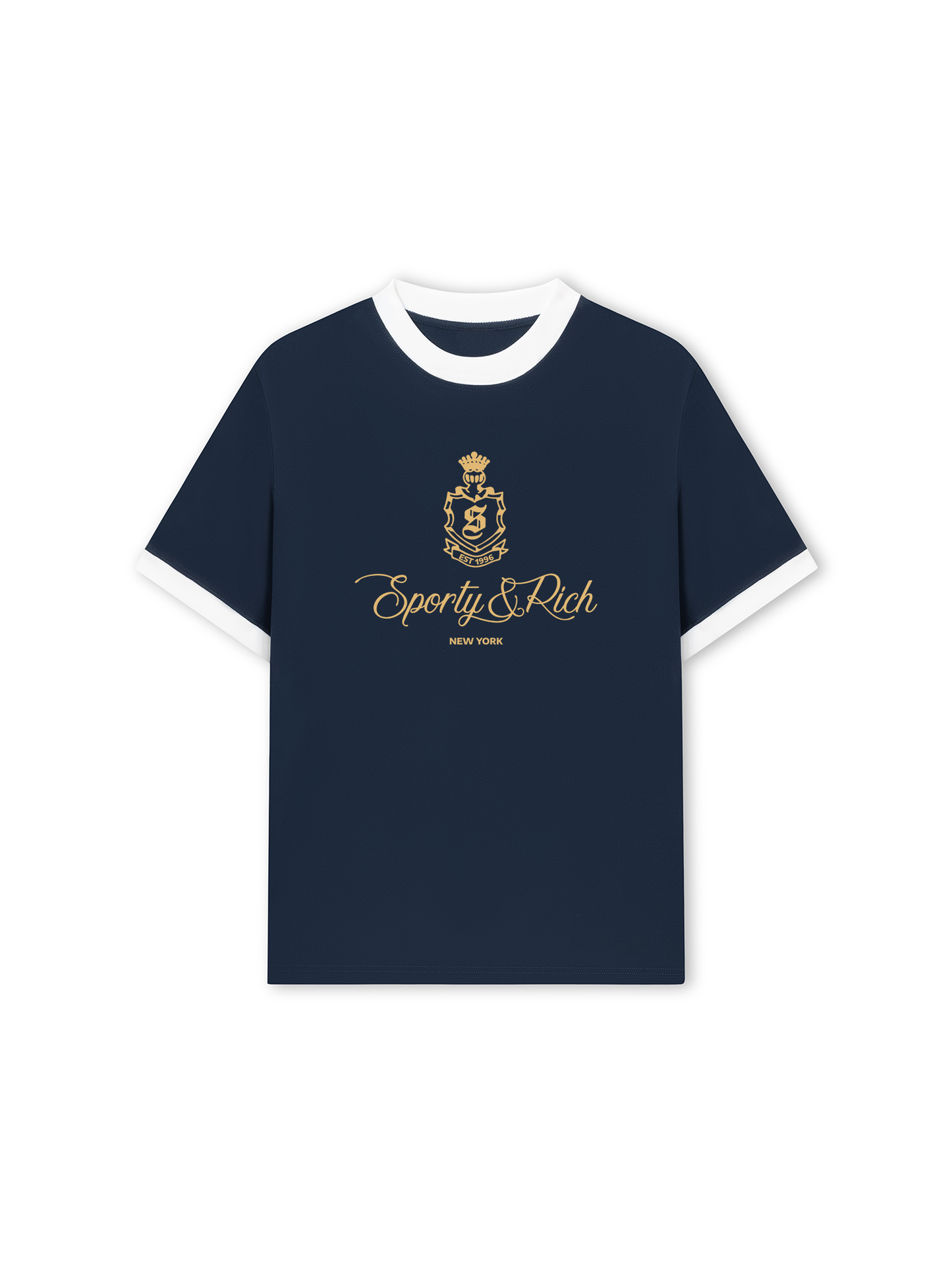 Áo Thun Ringer Relaxed Fit Sporty & Rich