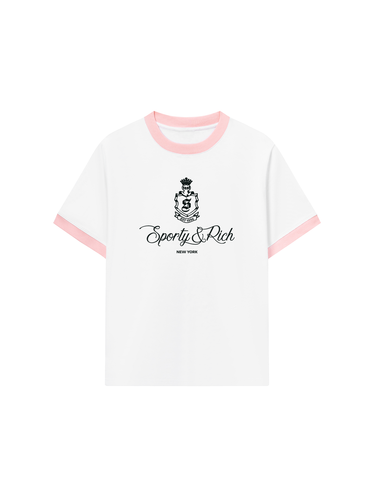 Áo Thun Ringer Relaxed Fit Sporty & Rich