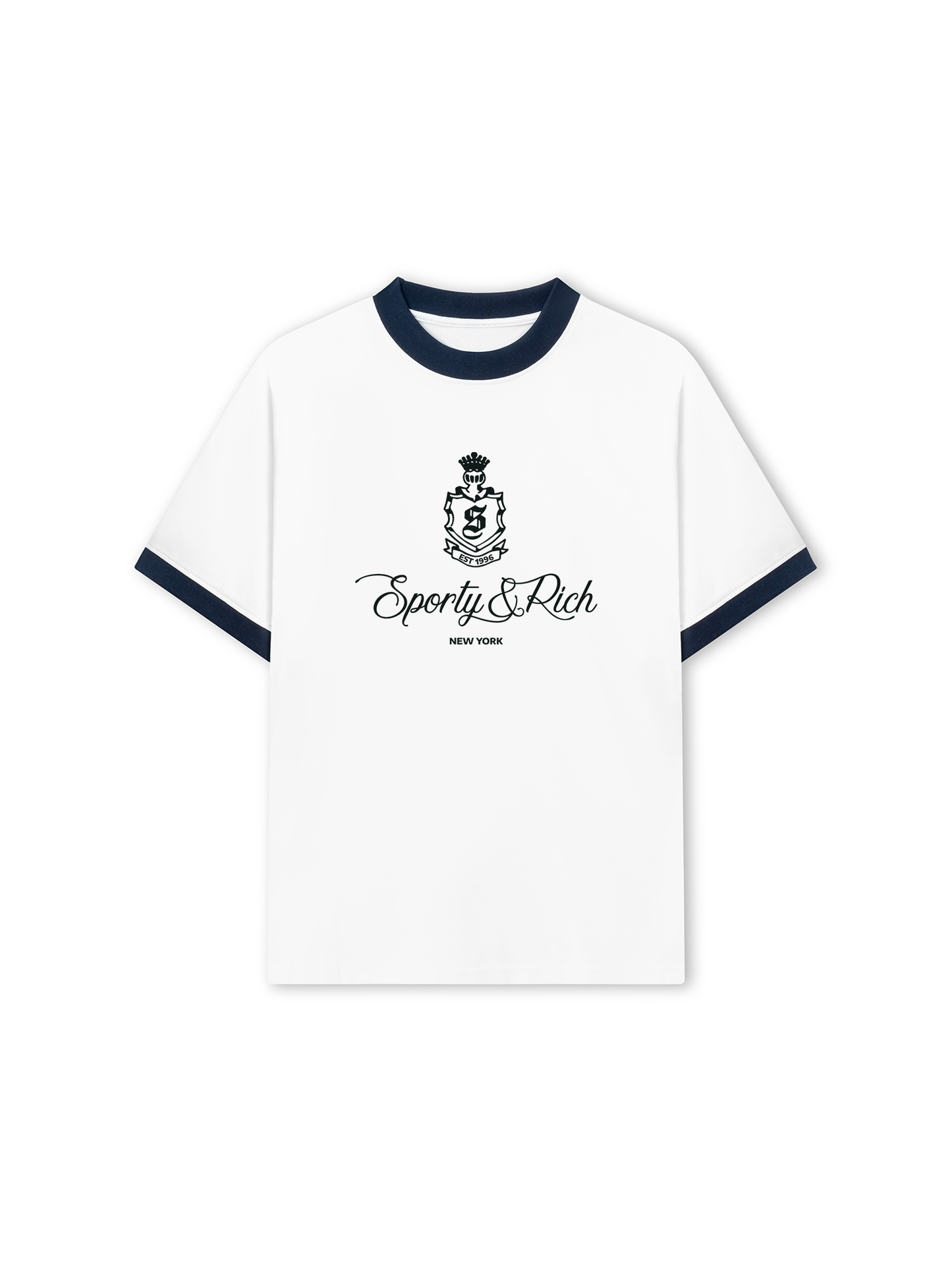 Áo Thun Ringer Relaxed Fit Sporty & Rich