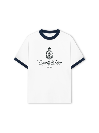 Áo Thun Ringer Relaxed Fit Sporty & Rich