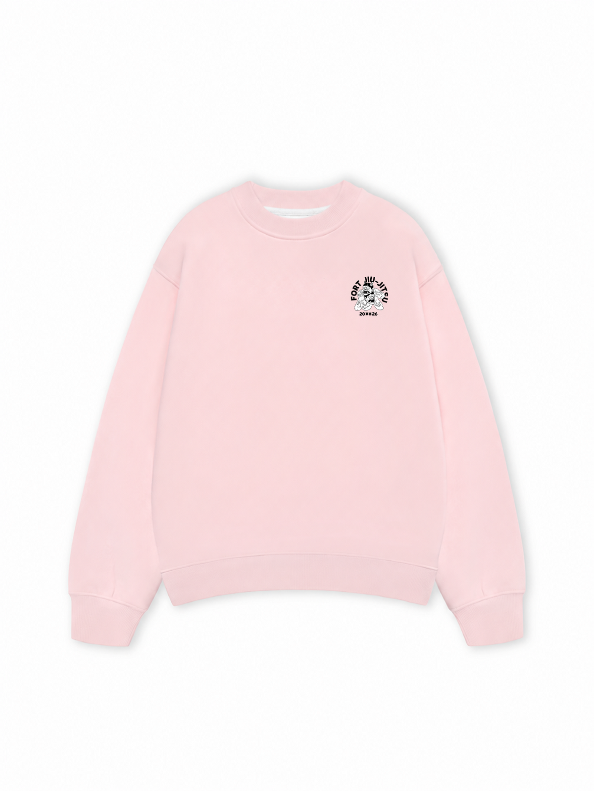 Áo Sweater Nỉ Hai Da Fort Jiu Jitsu