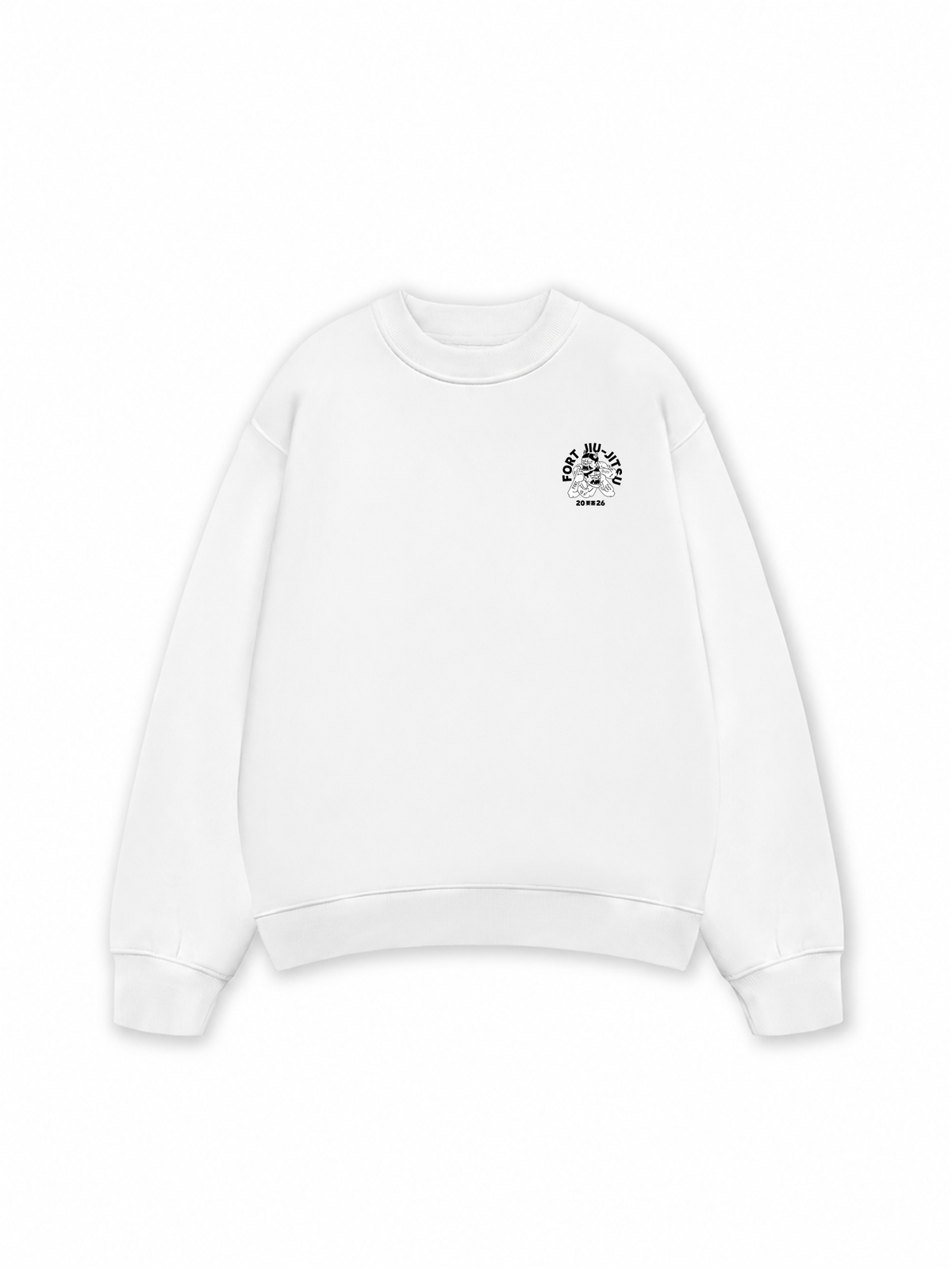 Áo Sweater Nỉ Hai Da Fort Jiu Jitsu