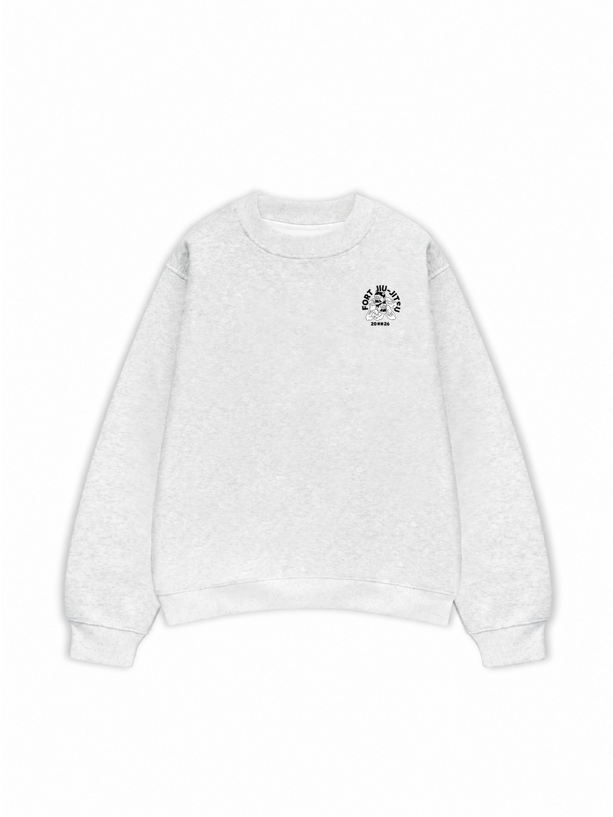 Áo Sweater Nỉ Hai Da Fort Jiu Jitsu
