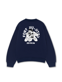 Áo Sweater Nỉ Hai Da Fort Jiu Jitsu
