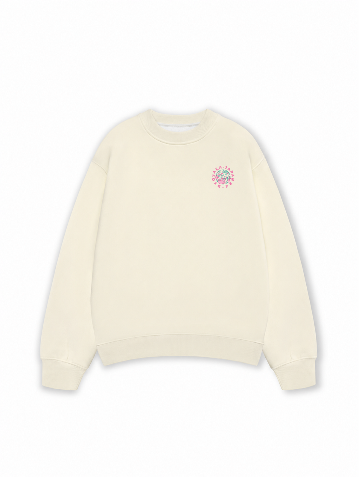 Áo Sweater Nỉ Hai Da World Wide Osaka Japan