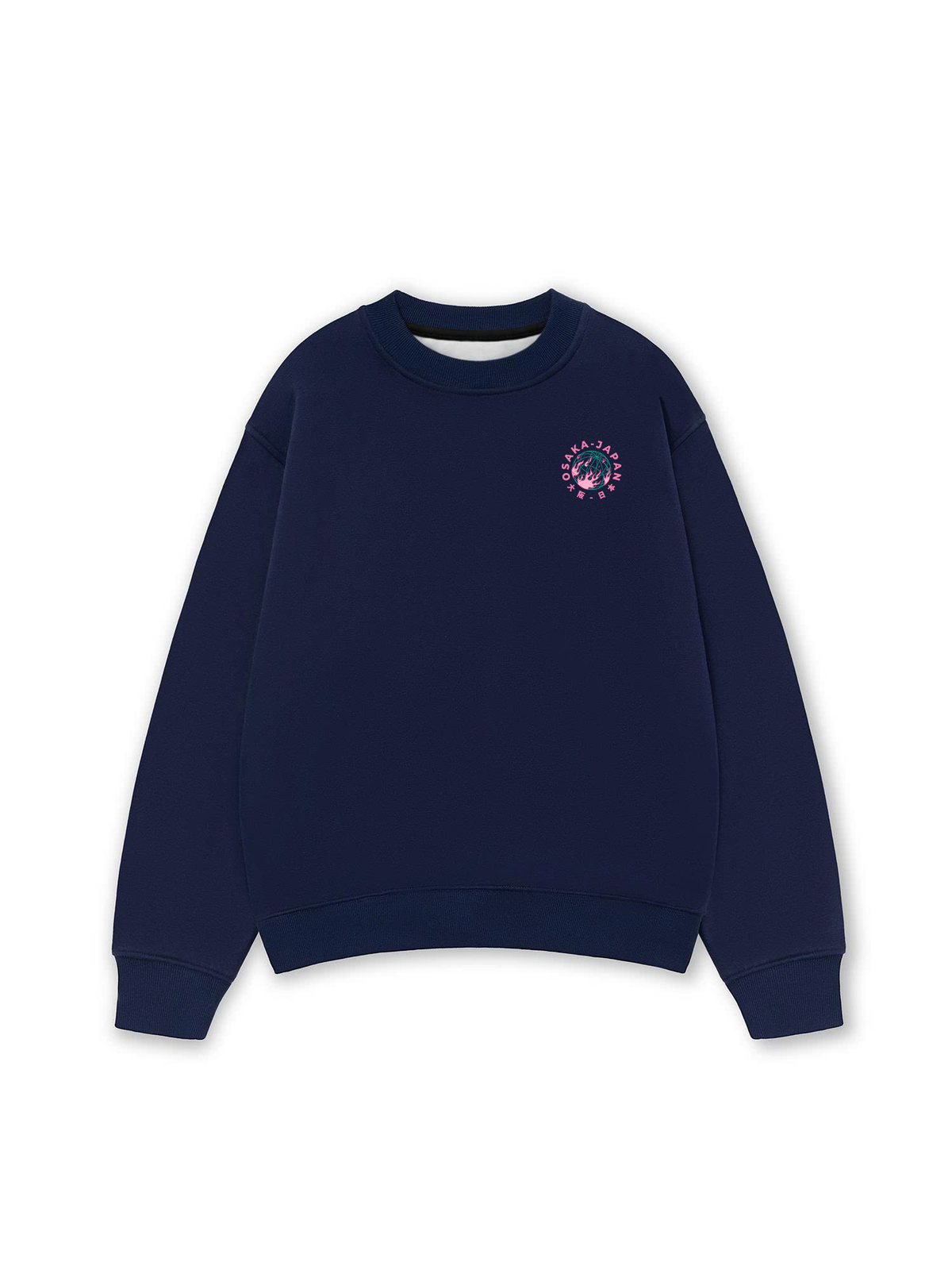 Áo Sweater Nỉ Hai Da World Wide Osaka Japan