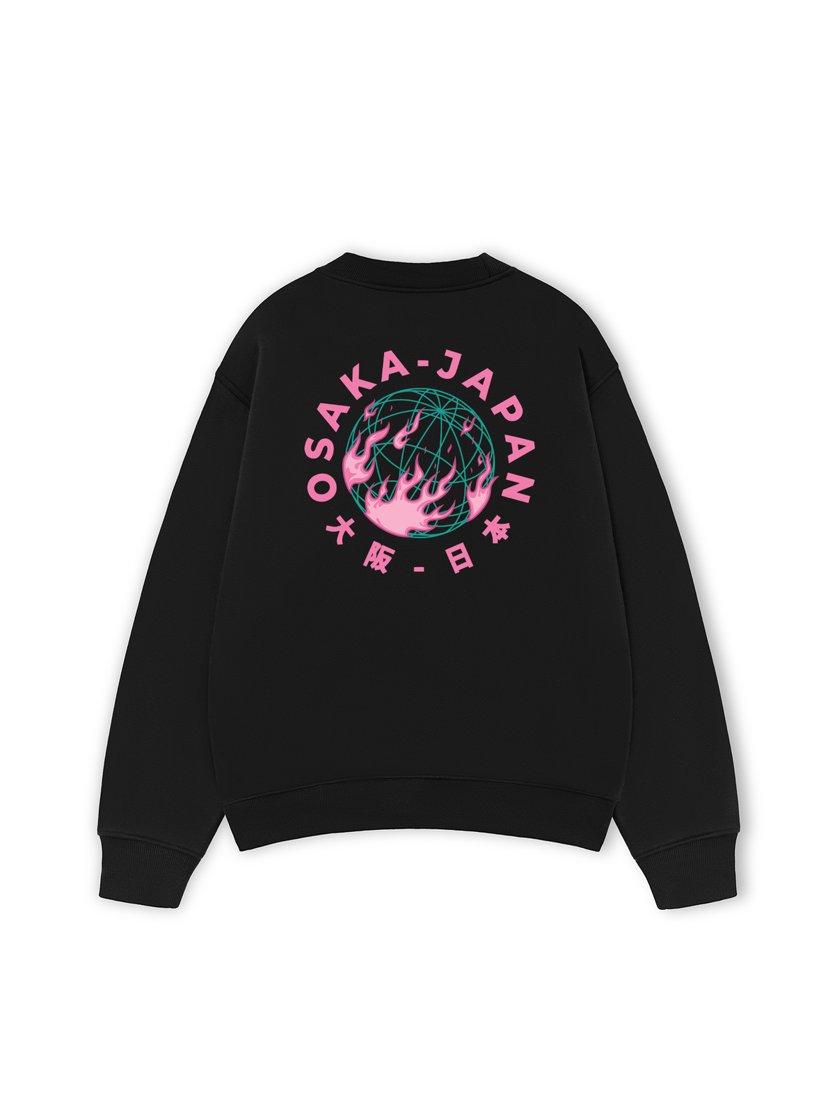Áo Sweater Nỉ Hai Da World Wide Osaka Japan