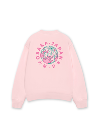 Áo Sweater Nỉ Hai Da World Wide Osaka Japan