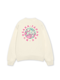 Áo Sweater Nỉ Hai Da World Wide Osaka Japan