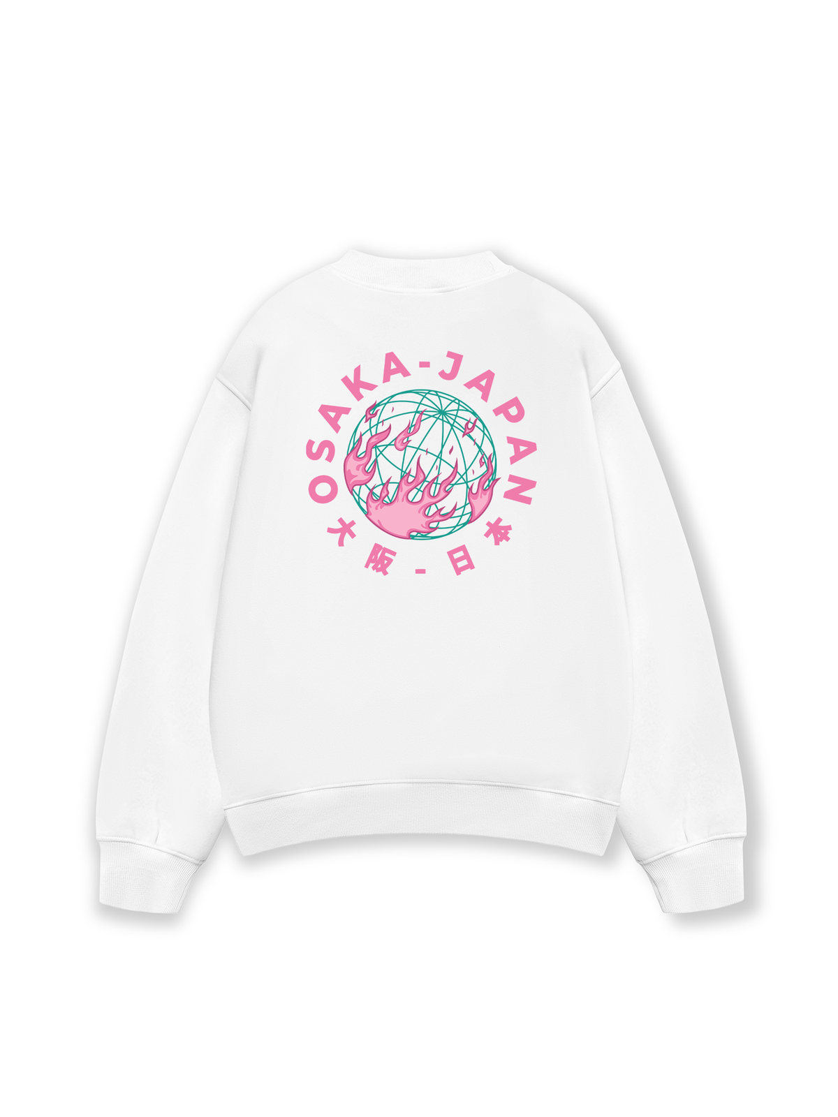 Áo Sweater Nỉ Hai Da World Wide Osaka Japan