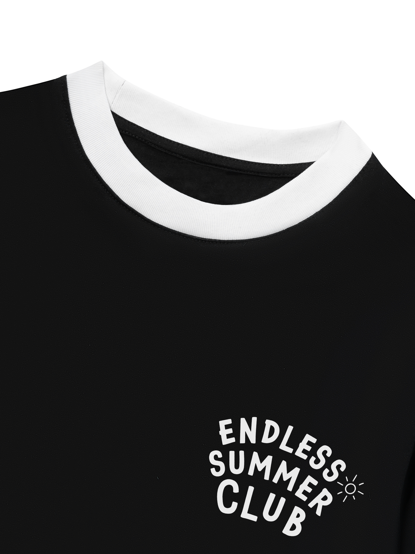 Áo Thun Ringer Relaxed Fit Endless Summer Club