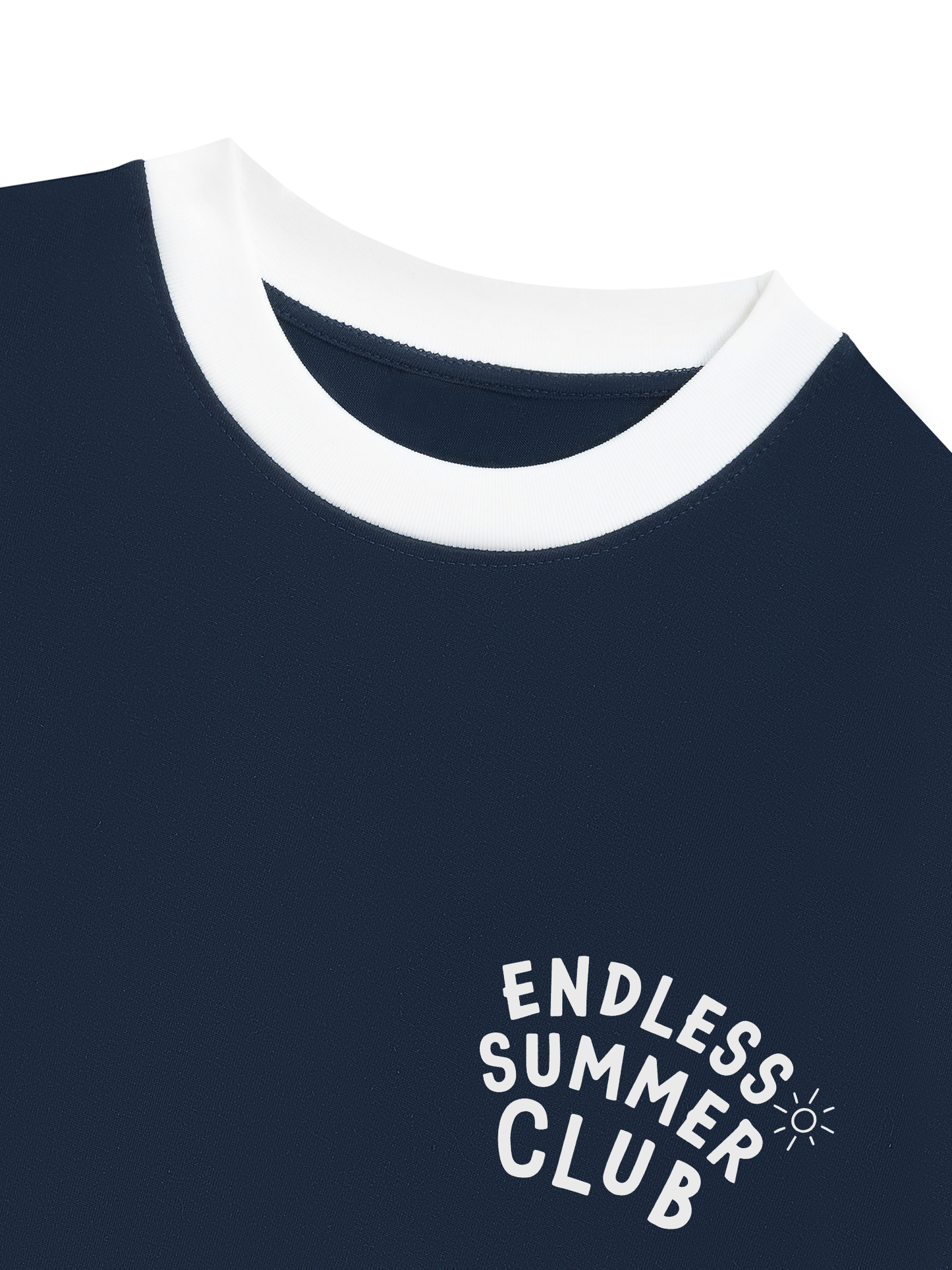 Áo Thun Ringer Relaxed Fit Endless Summer Club