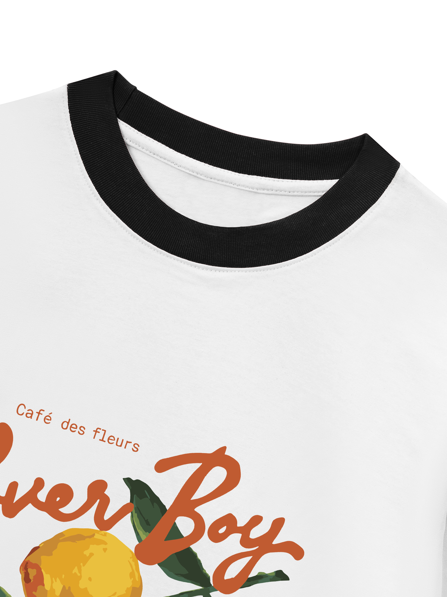 Áo Thun Ringer Relaxed Fit Lover Boy
