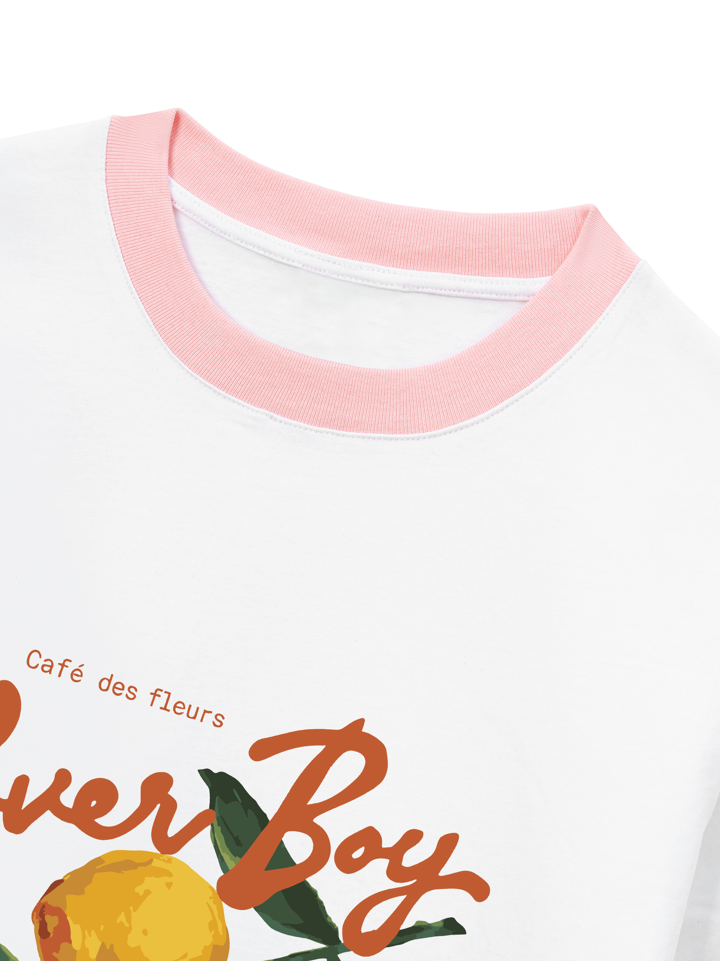 Áo Thun Ringer Relaxed Fit Lover Boy