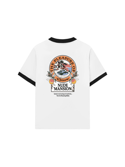Áo Thun Ringer Relaxed Fit Nude Mansion
