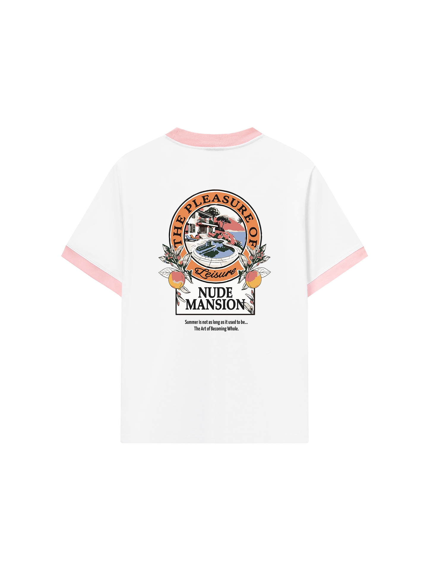 Áo Thun Ringer Relaxed Fit Nude Mansion