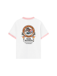 Áo Thun Ringer Relaxed Fit Nude Mansion