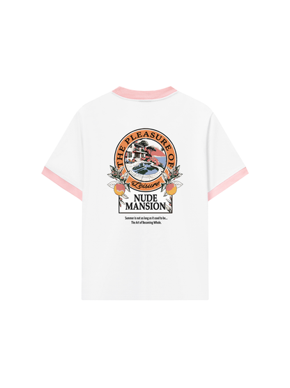 Áo Thun Ringer Relaxed Fit Nude Mansion