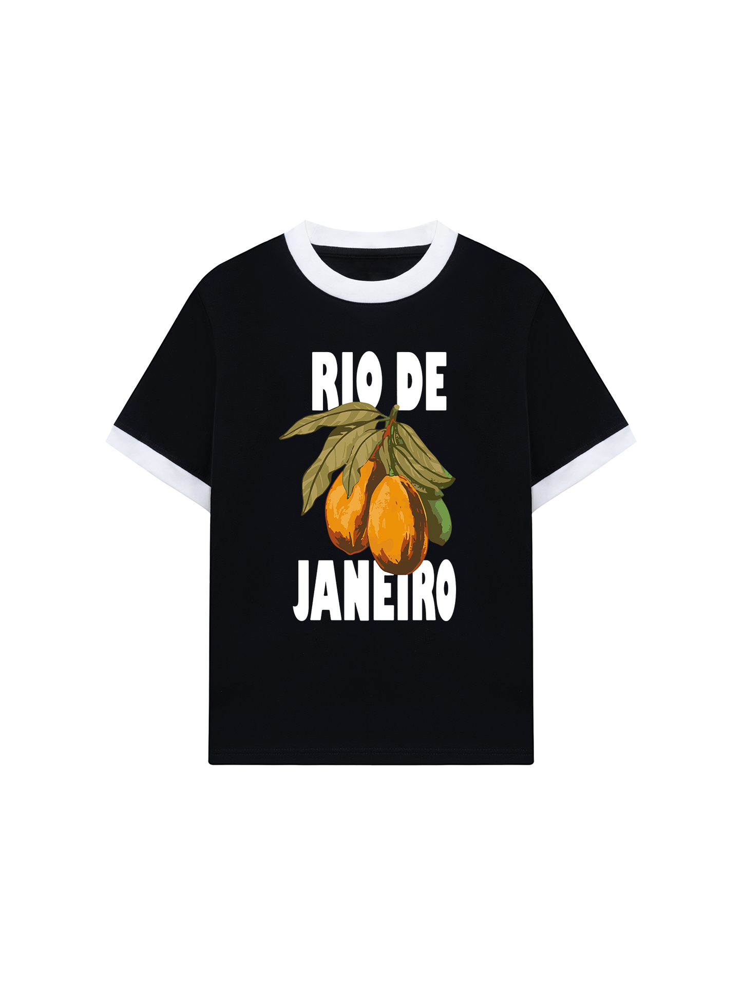 Áo Thun Ringer Relaxed Fit Rio De Jameiro