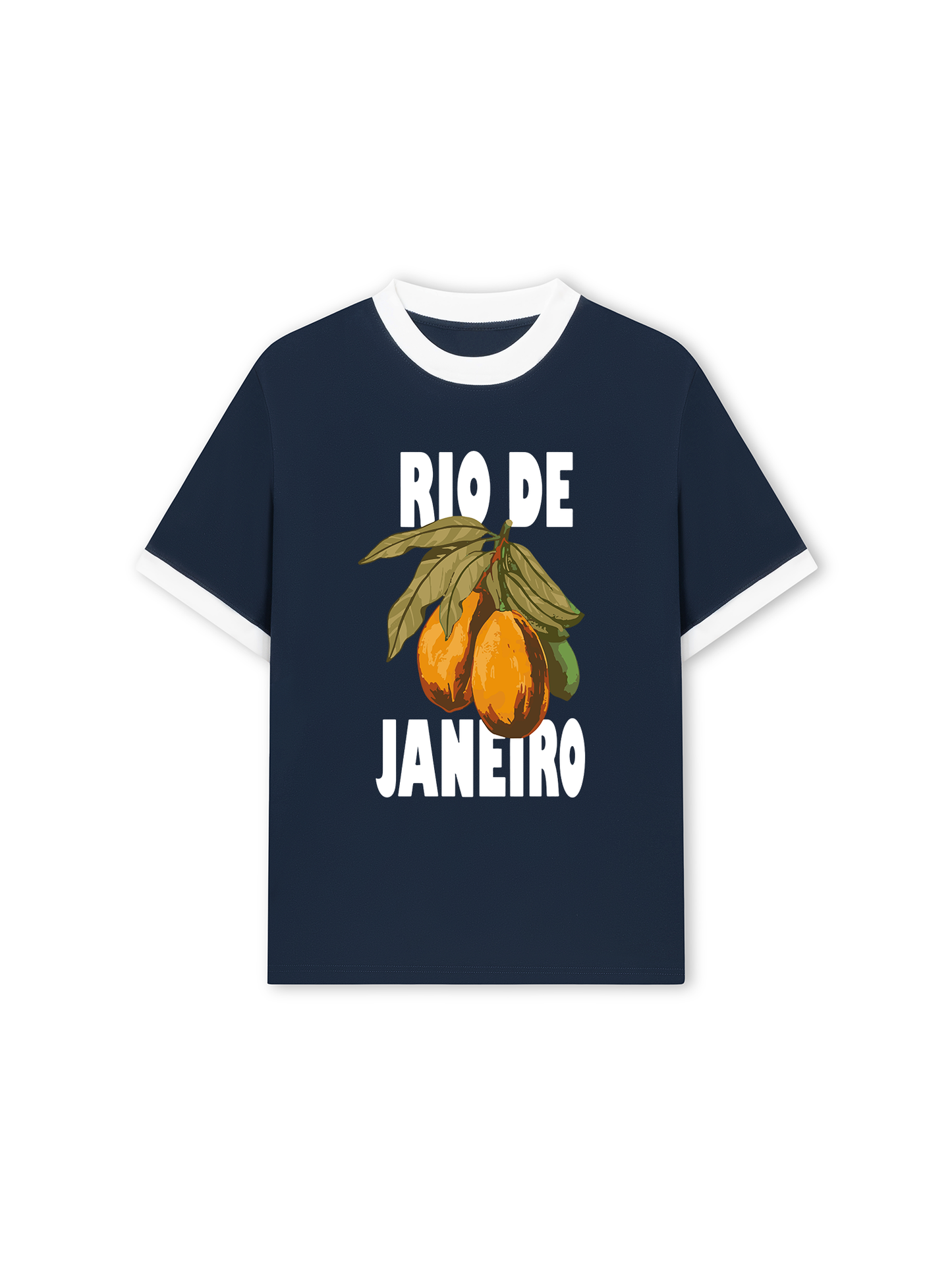 Áo Thun Ringer Relaxed Fit Rio De Jameiro