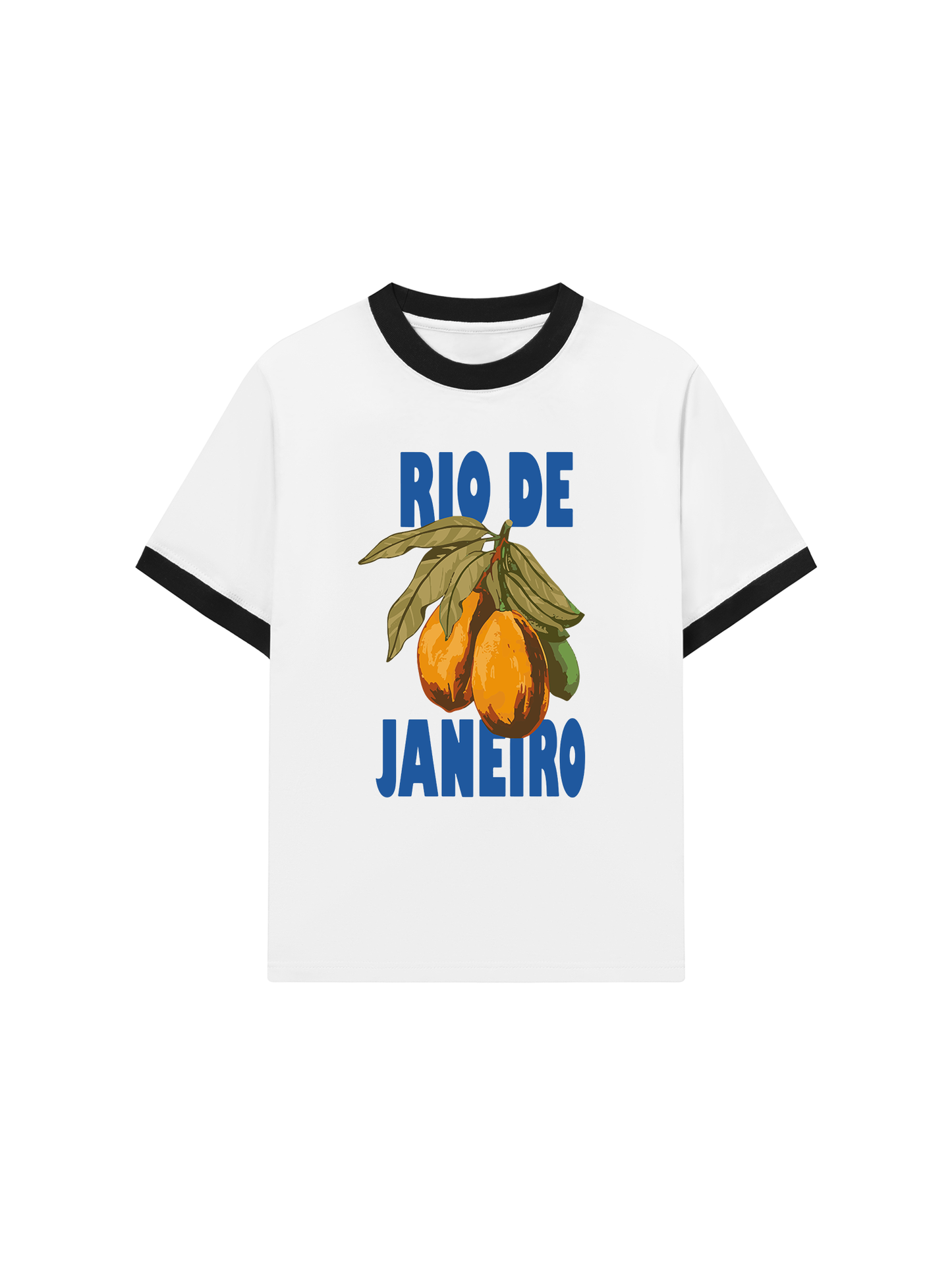 Áo Thun Ringer Relaxed Fit Rio De Jameiro