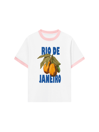 Áo Thun Ringer Relaxed Fit Rio De Jameiro