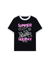 Áo Thun Ringer Relaxed Fit Summer Holiday The Girl
