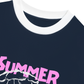 Áo Thun Ringer Relaxed Fit Summer Holiday The Girl