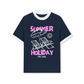 Áo Thun Ringer Relaxed Fit Summer Holiday The Girl