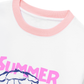 Áo Thun Ringer Relaxed Fit Summer Holiday The Girl