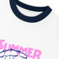Áo Thun Ringer Relaxed Fit Summer Holiday The Girl
