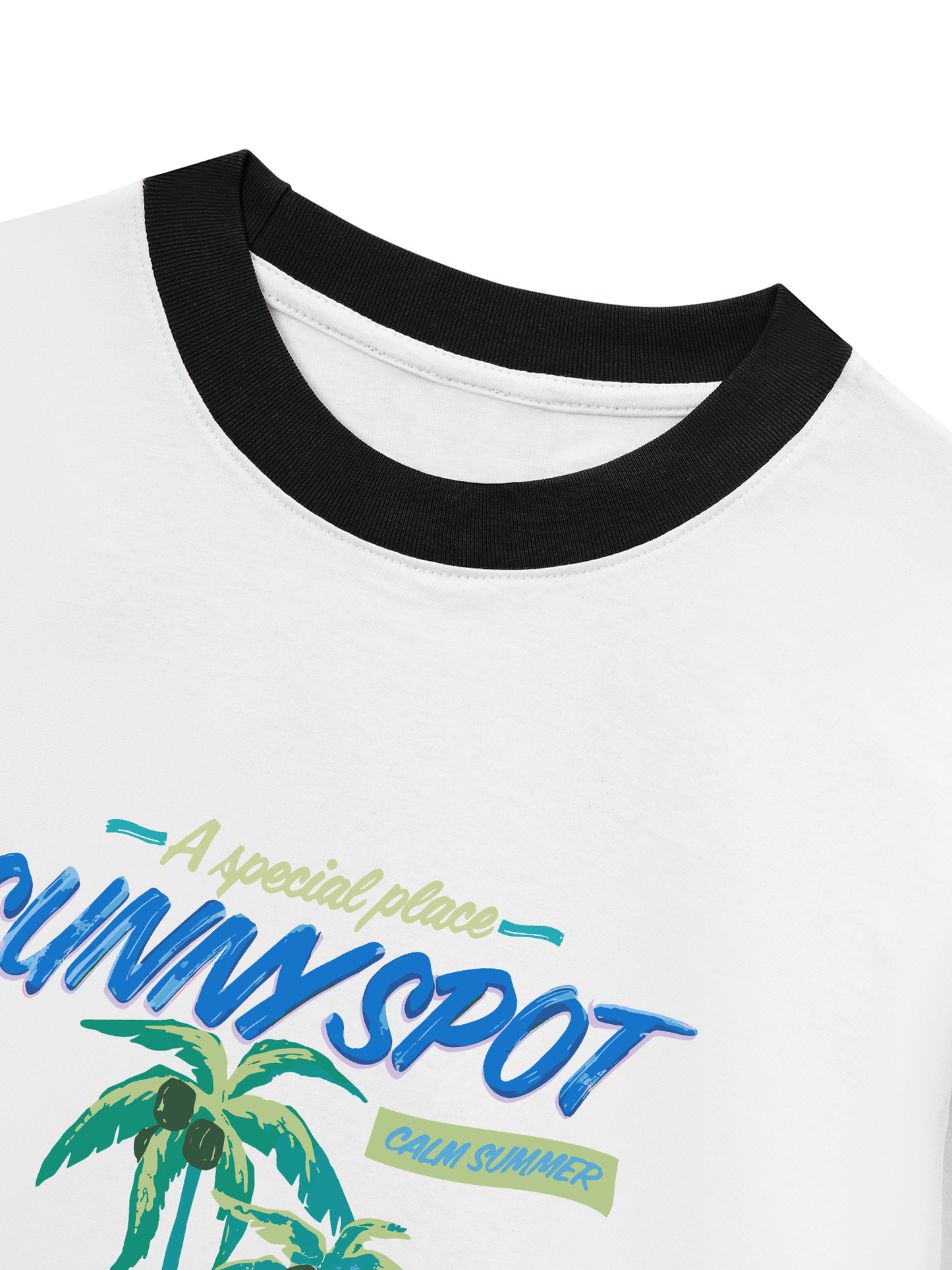 Áo Thun Ringer Relaxed Fit Sunny Spot