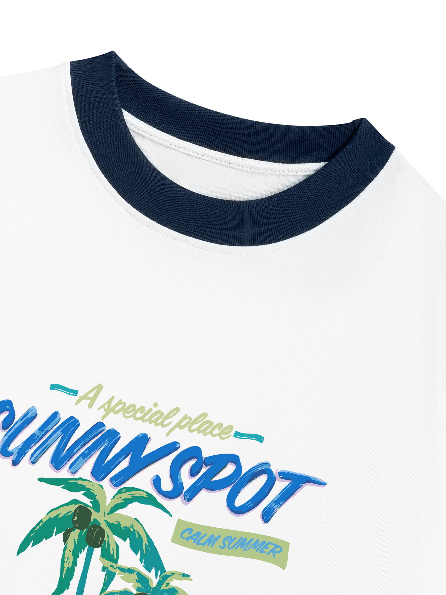 Áo Thun Ringer Relaxed Fit Sunny Spot