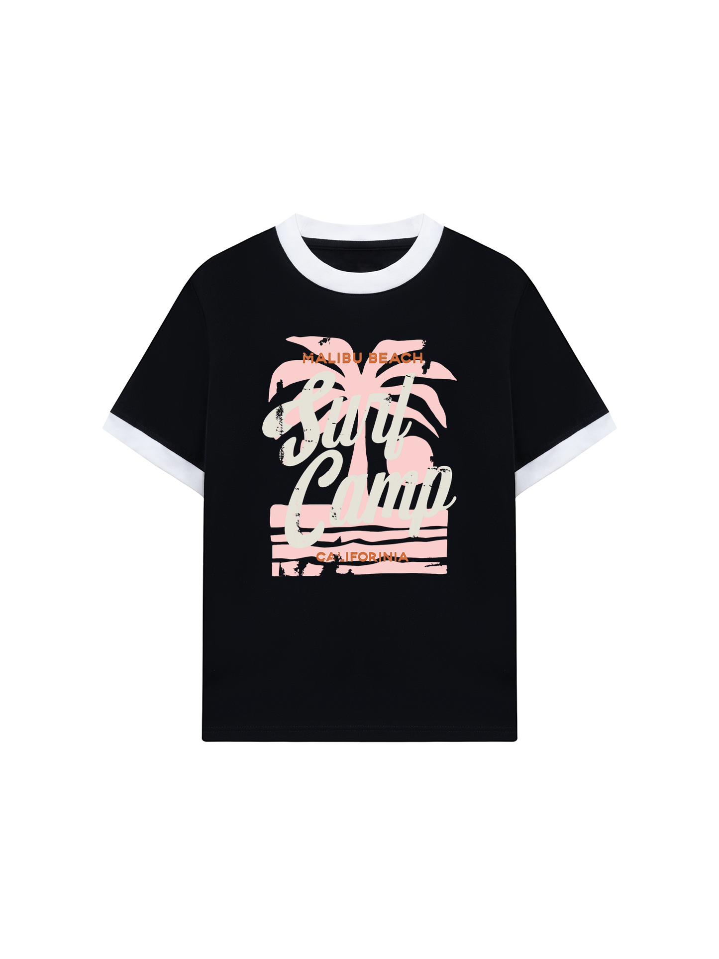 Áo Thun Ringer Relaxed Fit Surf Camp
